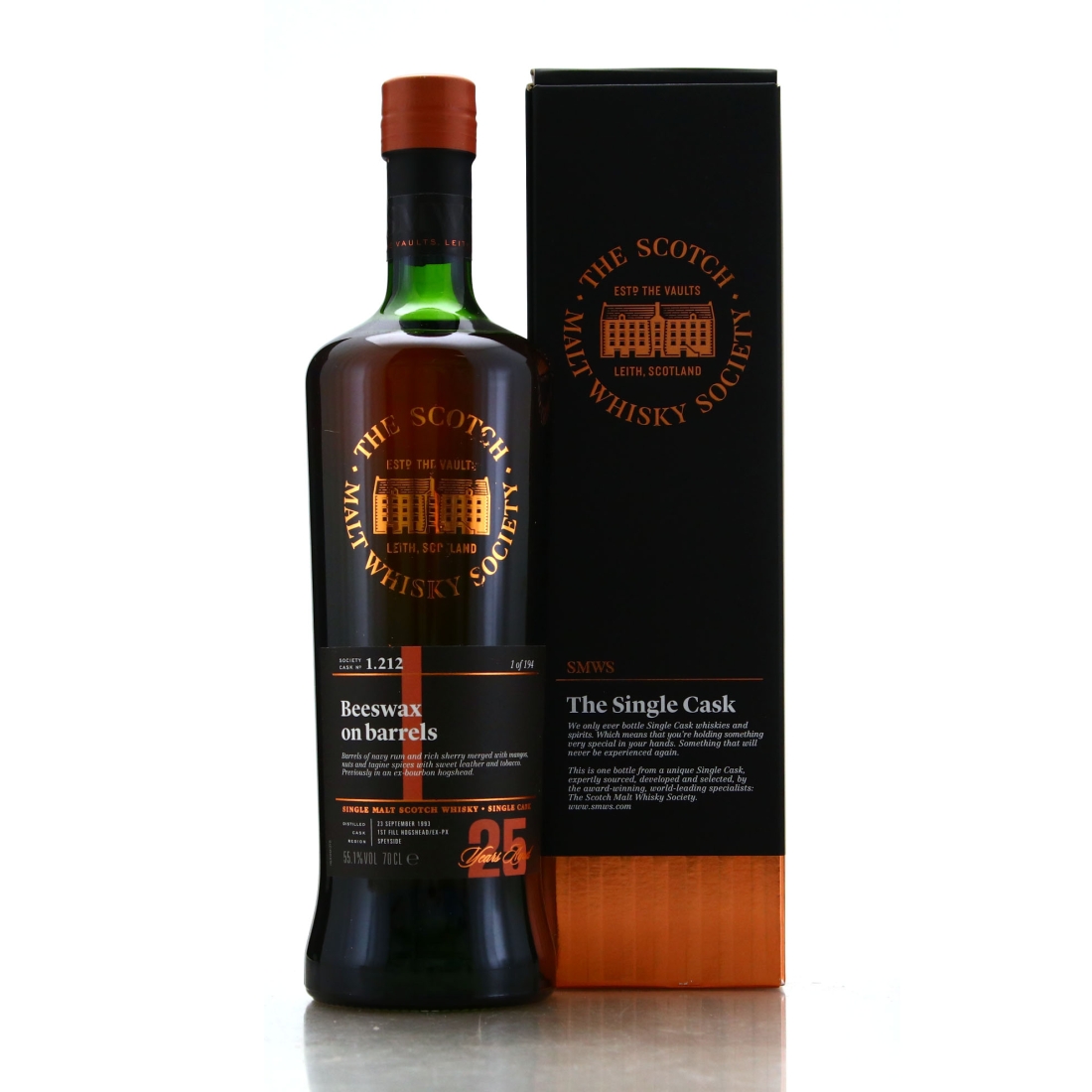 Glenfarclas 1993 SMWS 25 Year Old 1.212