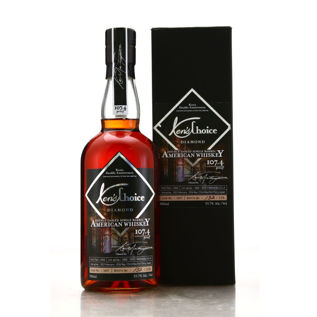 Ken's Choice 2006 Chichibu Cask American Whiskey #1647 / Diamond Anniversary