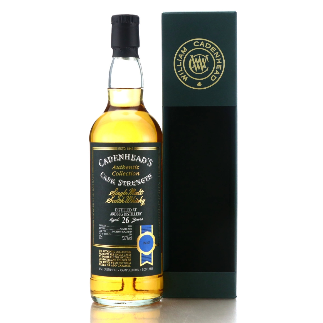 Ardbeg 1993 Cadenhead's 26 Year Old