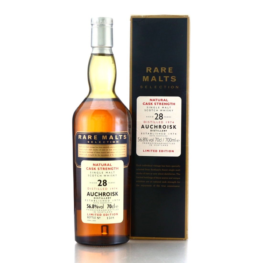 Auchroisk 1974 Rare Malts 28 Year Old / 56.8%