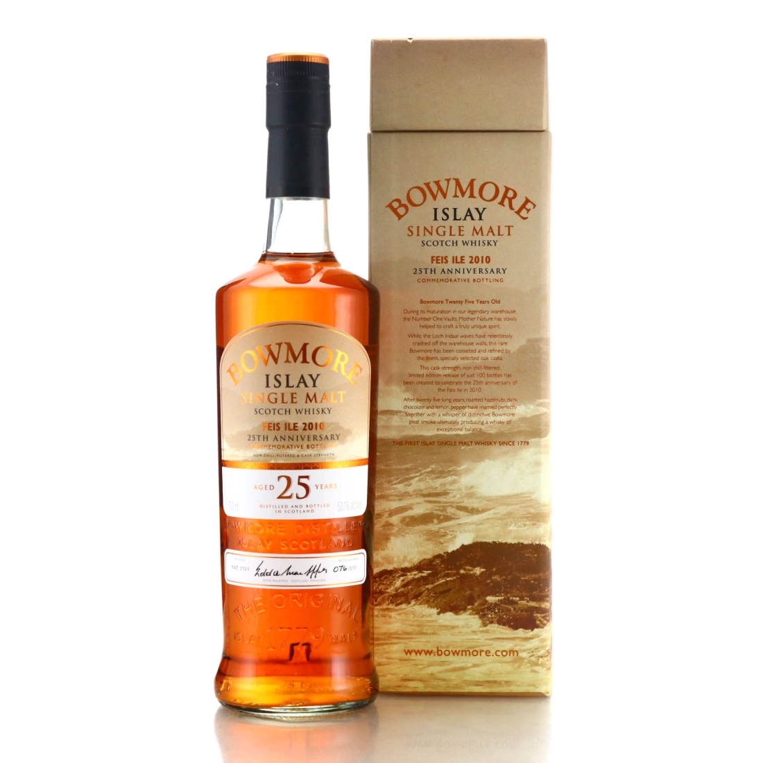 Bowmore 25 Year Old Feis Ile 25th Anniversary / Feis Ile 2010