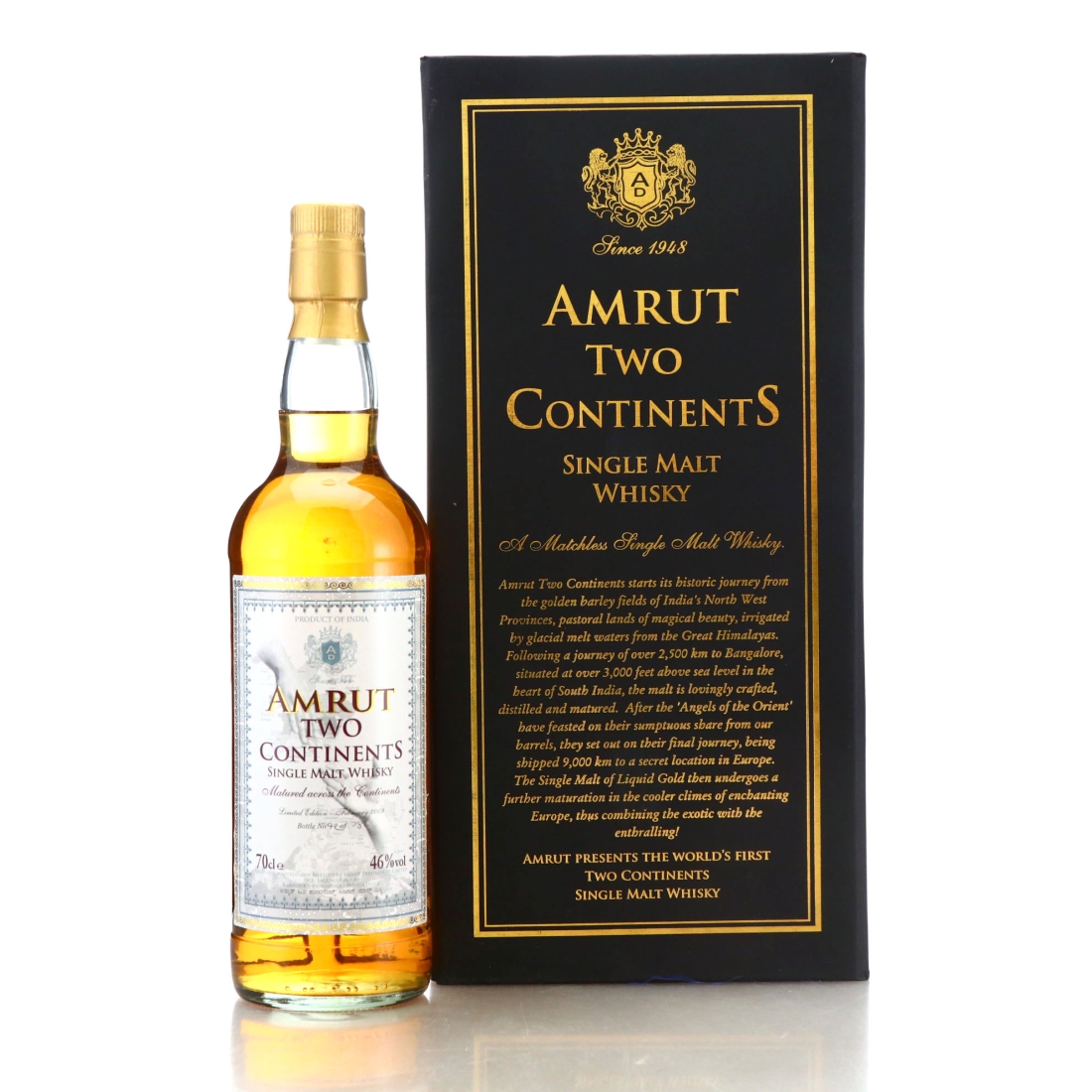 Amrut Two Continents 1st Edition
