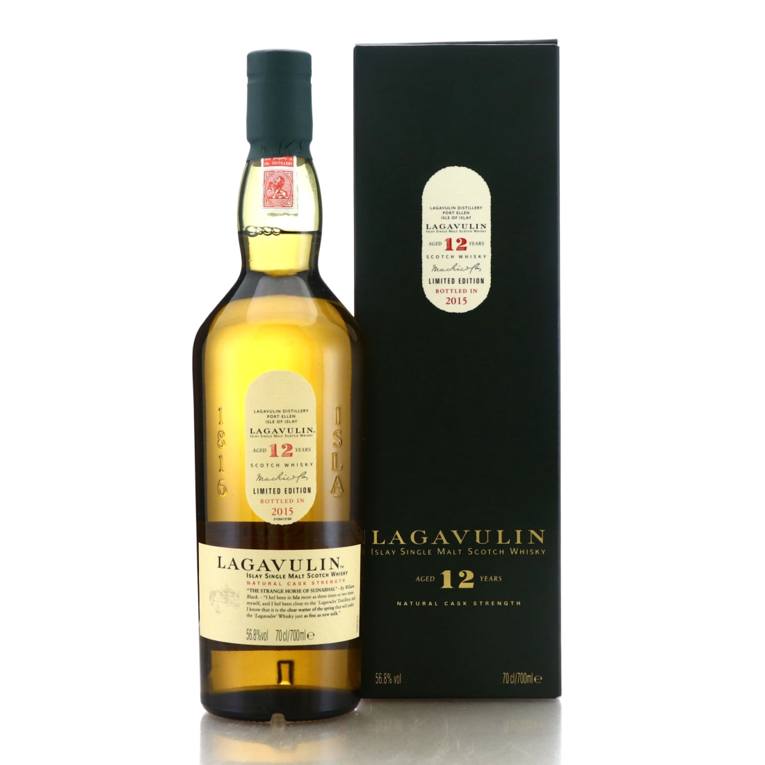 Lagavulin 12 Year Old Cask Strength 2015 Release