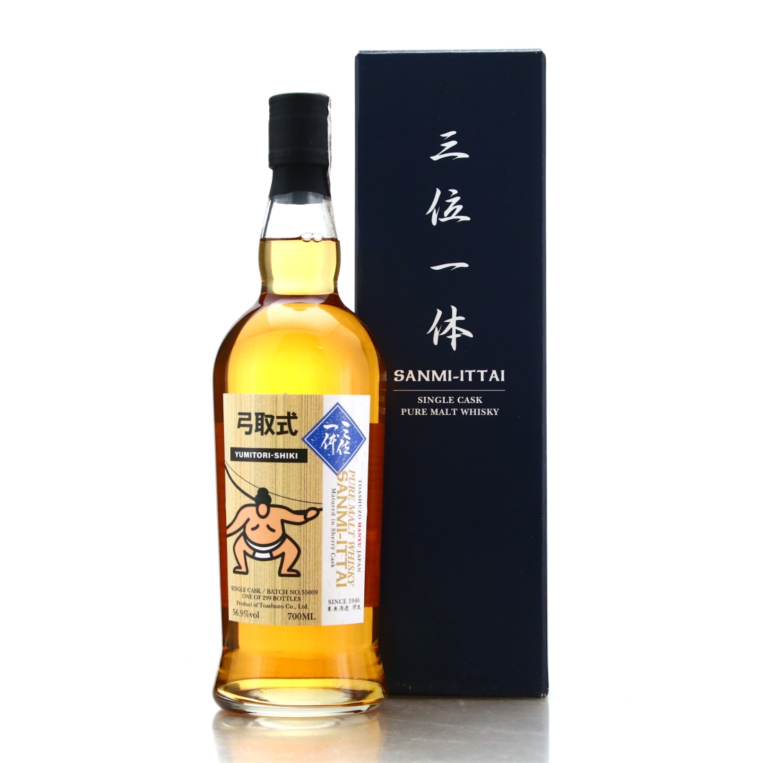 Sanmi-Ittai Pure Malt Single Cask #55009 / Yumitori-Shiki