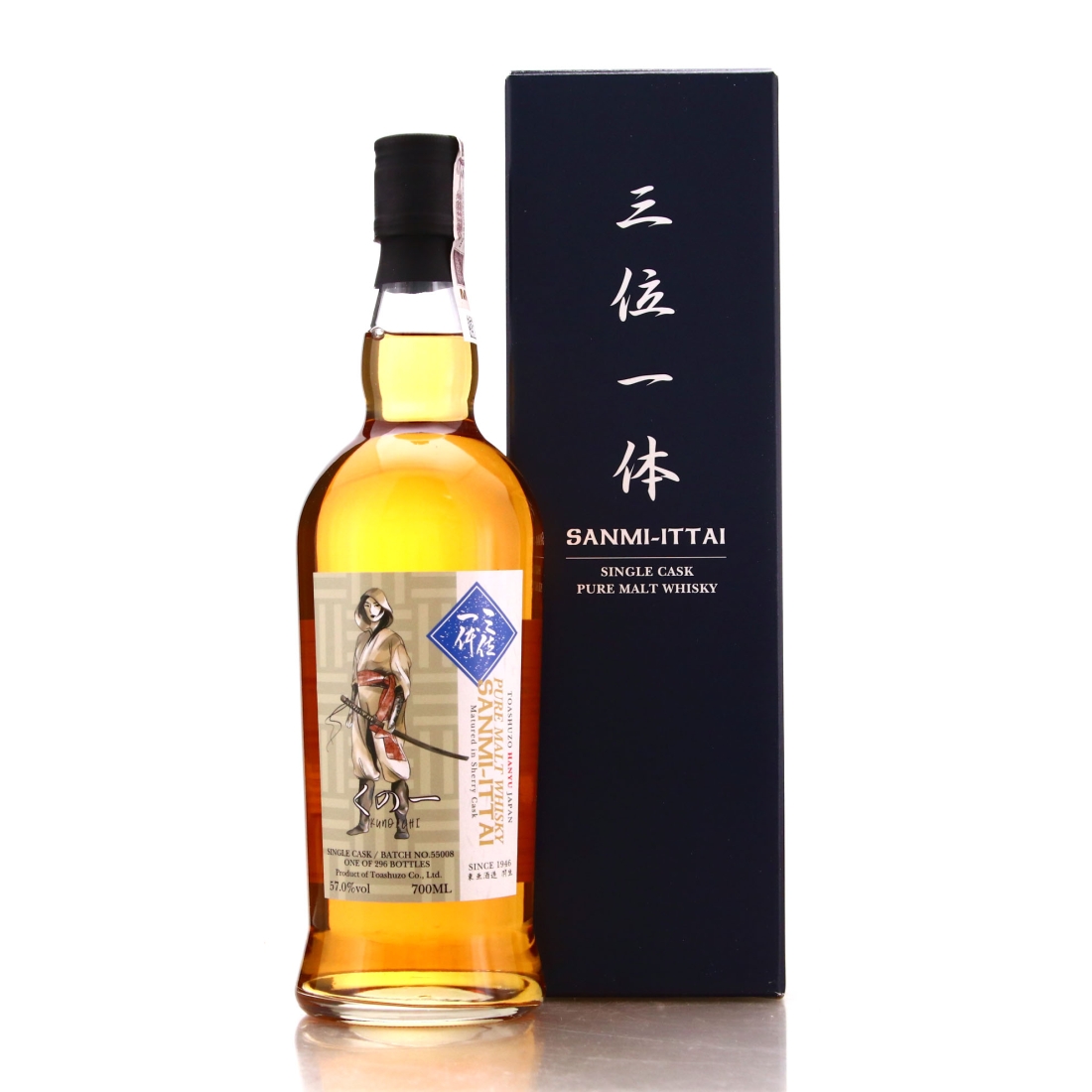 Sanmi-Ittai Pure Malt Single Cask #55008 / Kunoichi