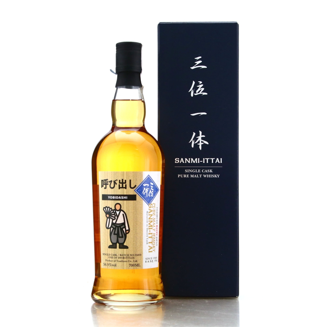 Sanmi-Ittai Pure Malt Single Cask #55009 / Yobidashi