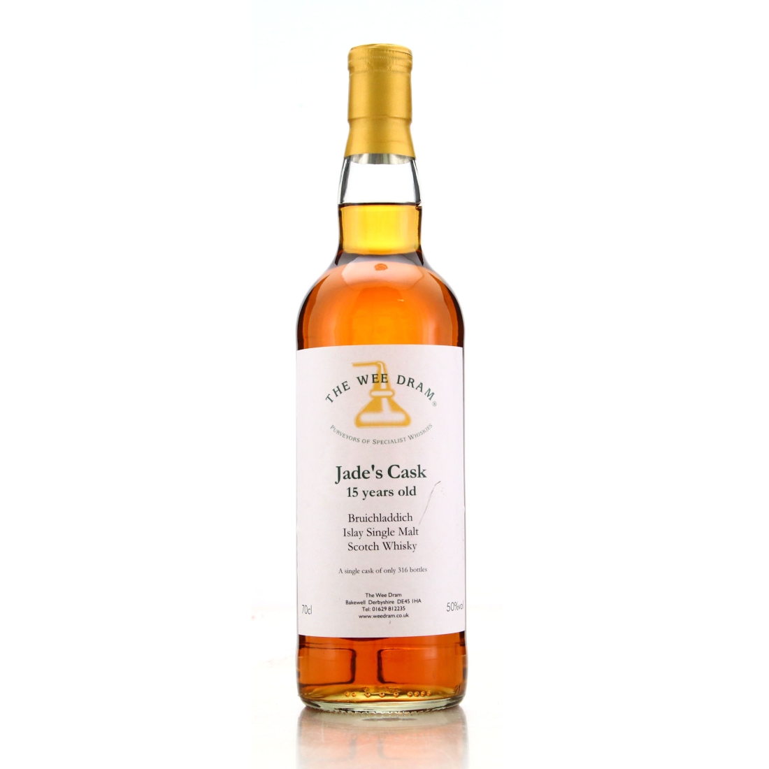 Bruichladdich 15 Year Old Private Sherry Cask #473 / Jade's Cask