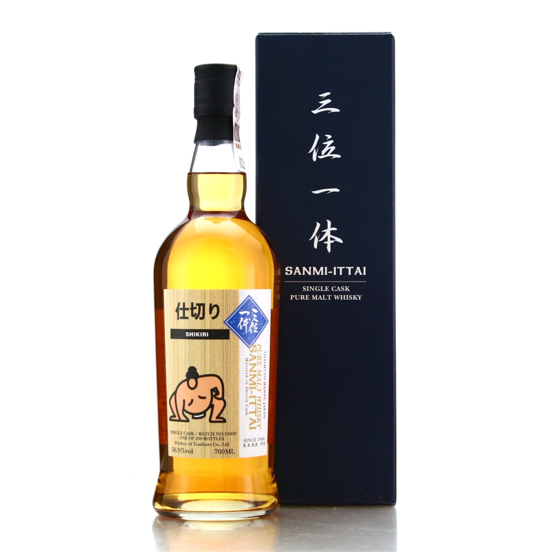 Sanmi-Ittai Pure Malt Single Cask #55009 / Shikiri