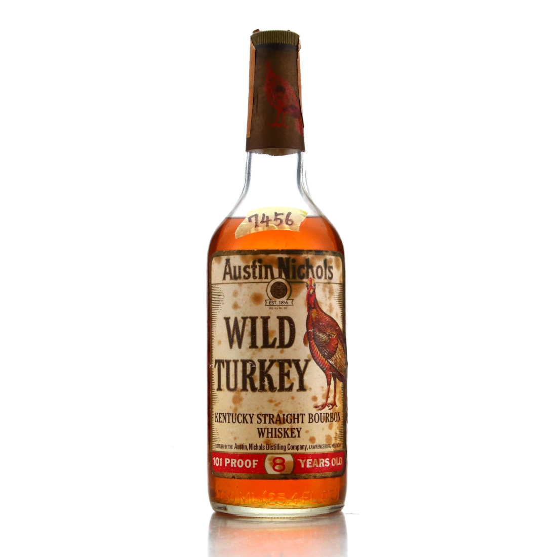 Wild Turkey 8 Year Old 101 Proof 1980