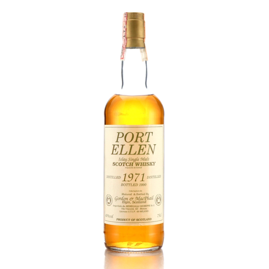 Port Ellen 1971 Gordon and MacPhail / Meregalli Import