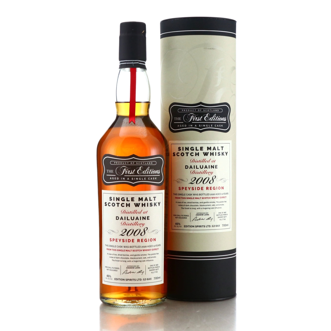 Dailuaine 2008 First Editions 11 Year Old