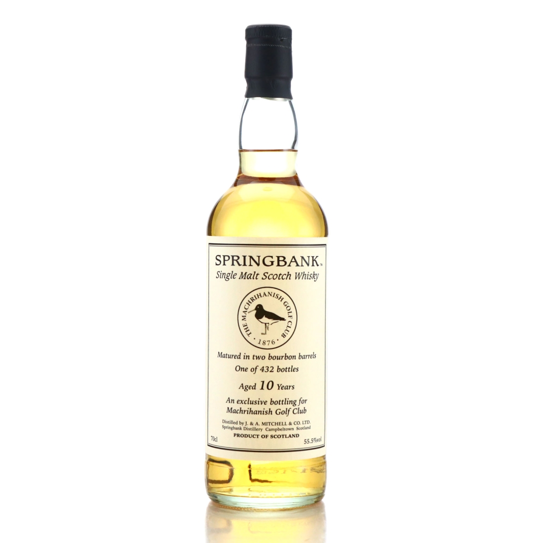 Springbank 10 Year Old Private Cask / Machrihanish Golf Club