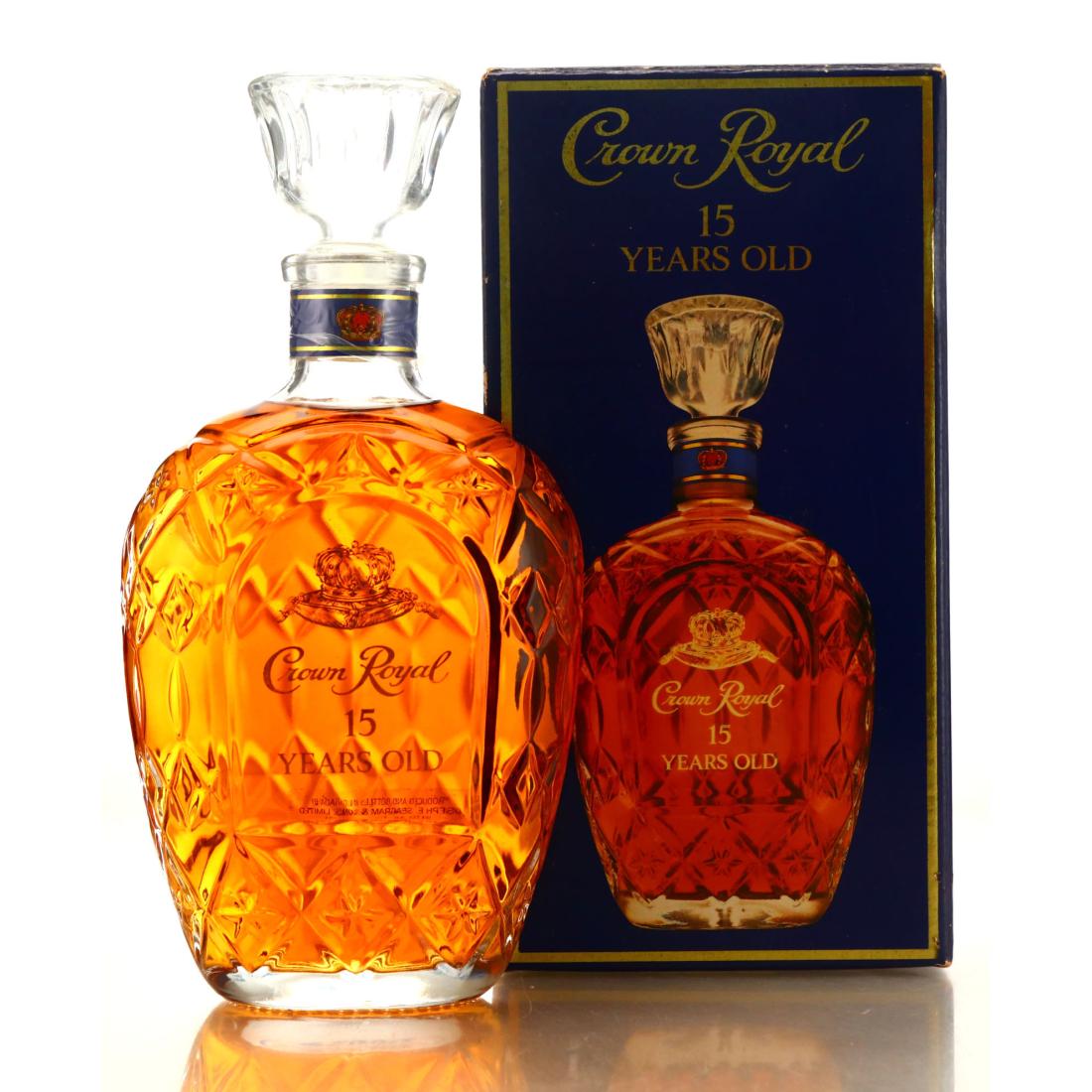 Seagram's Crown Royal 15 Year Old Limited Edition 1990s Whisky