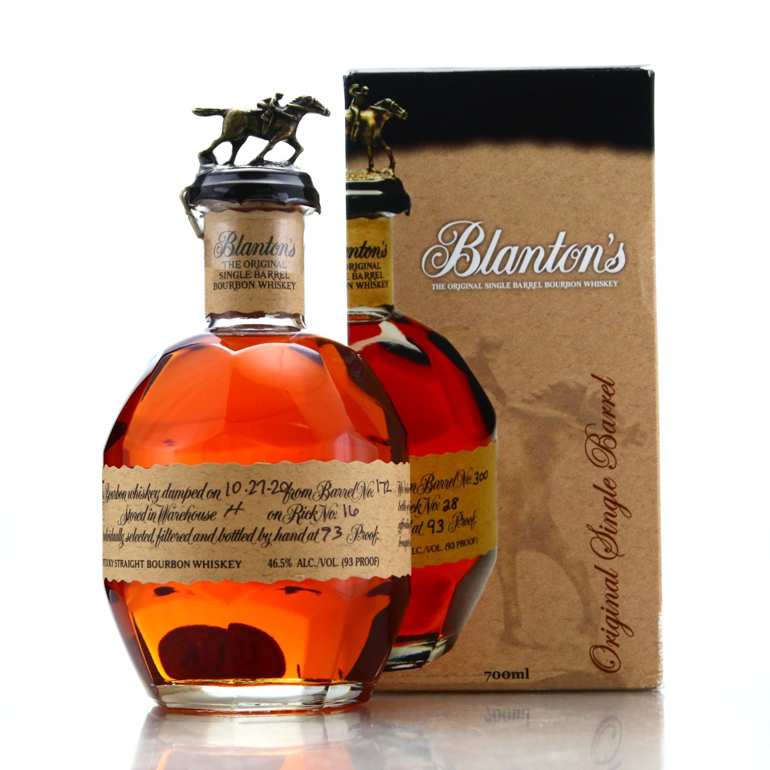 Blanton's Single Barrel dumped 2020 70cl