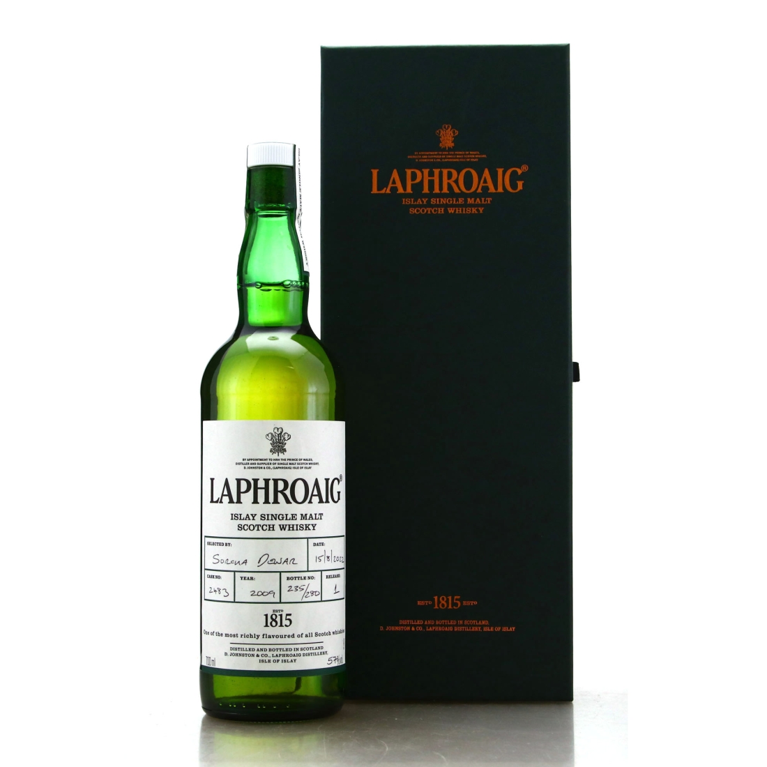 Laphroaig 2009 Hand Filled Cask #2483 / Release 1