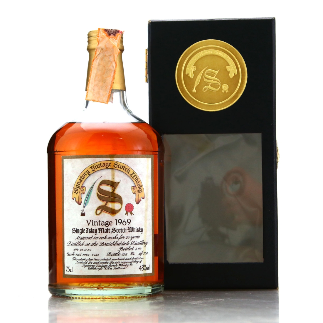 Bruichladdich 1969 Signatory Vintage 20 Year Old