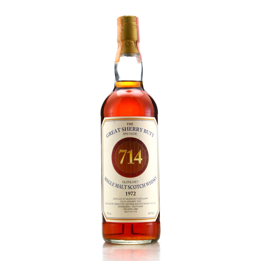 Glenlivet 1972 Velier Great Sherry Butt