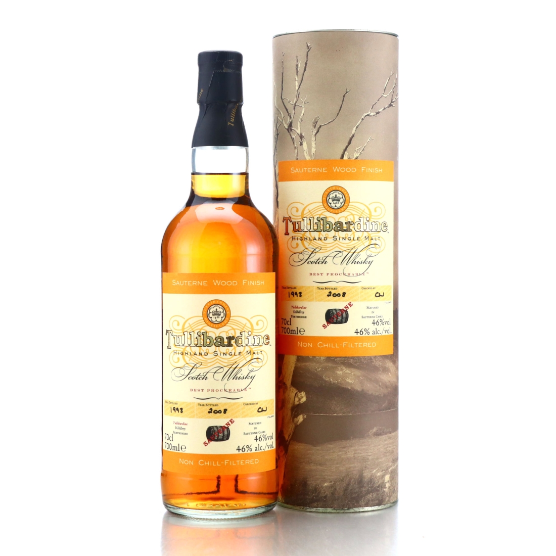 Tullibardine 1993 Sauternes Wood Finish
