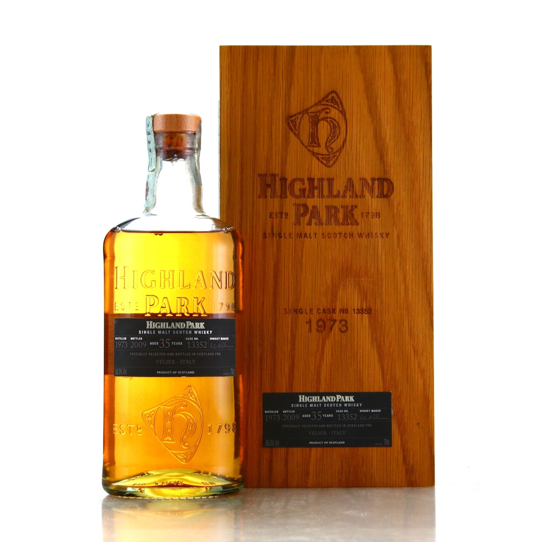 Highland Park 1973 Single Cask 35 Year Old #13352 / Velier