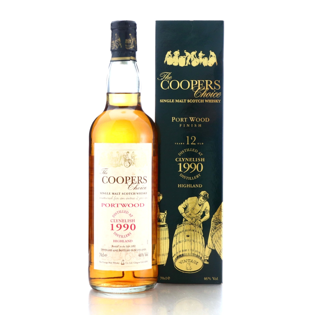 Clynelish 1990 Cooper's Choice 12 Year Old Port Wood Finish