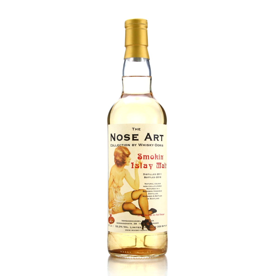 Islay Single Malt 2011 Whisky-Doris Nose Art