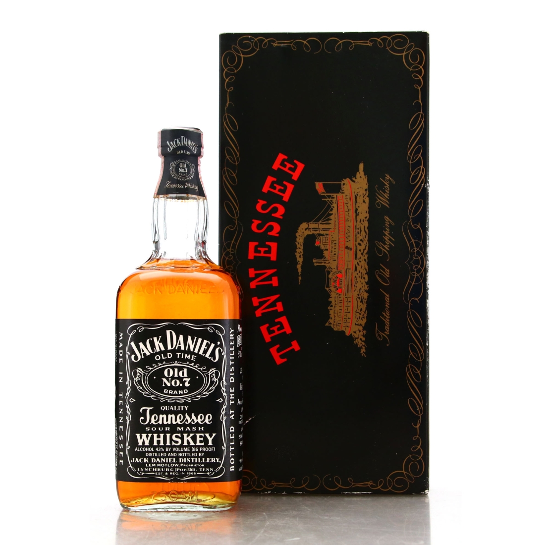 Jack Daniel's Old No.7 Brand 86 Proof 1989