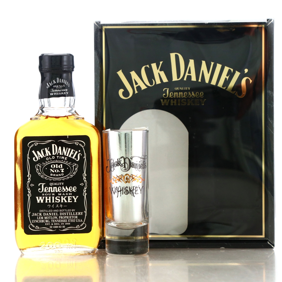 Jack Daniel's Old No.7 Brand 86 Proof Gift Pack 20cl 1998