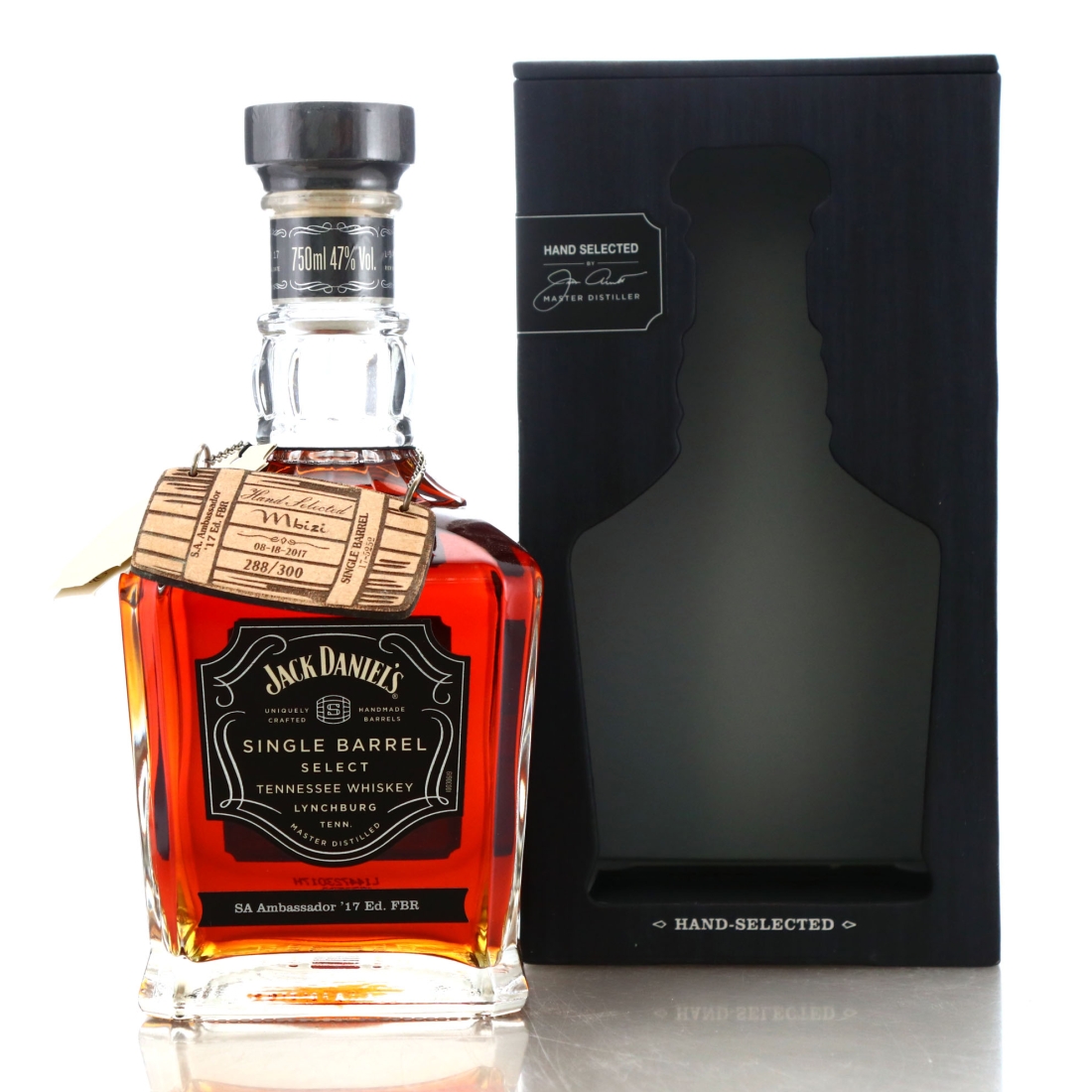 Jack Daniel's Single Barrel Select 2017 / SA Ambassador Edition