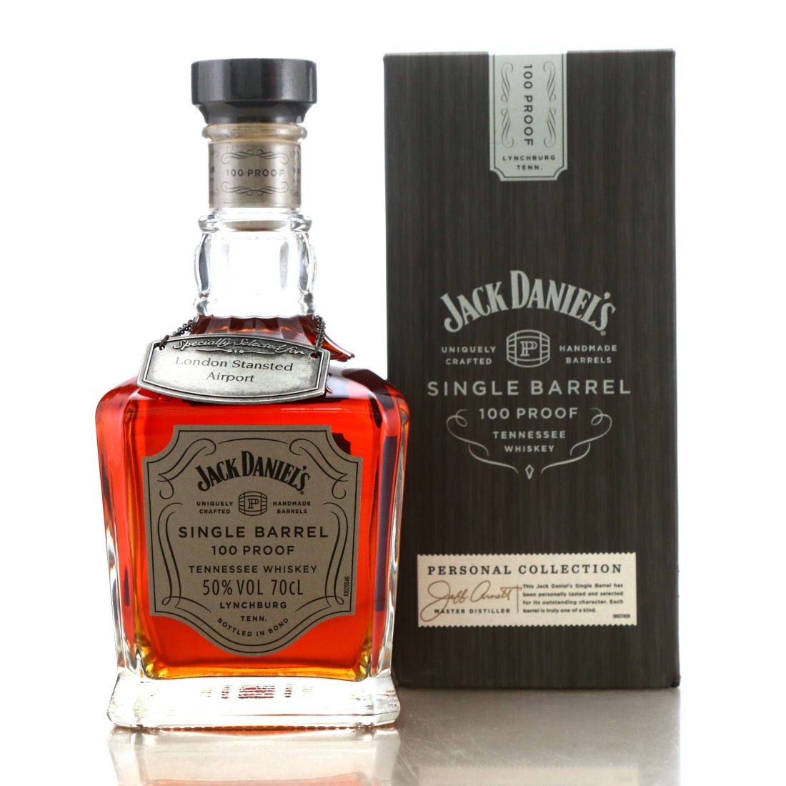 Jack Daniel's Single Barrel 100 Proof 2018 70cl / London Stansted Airport 