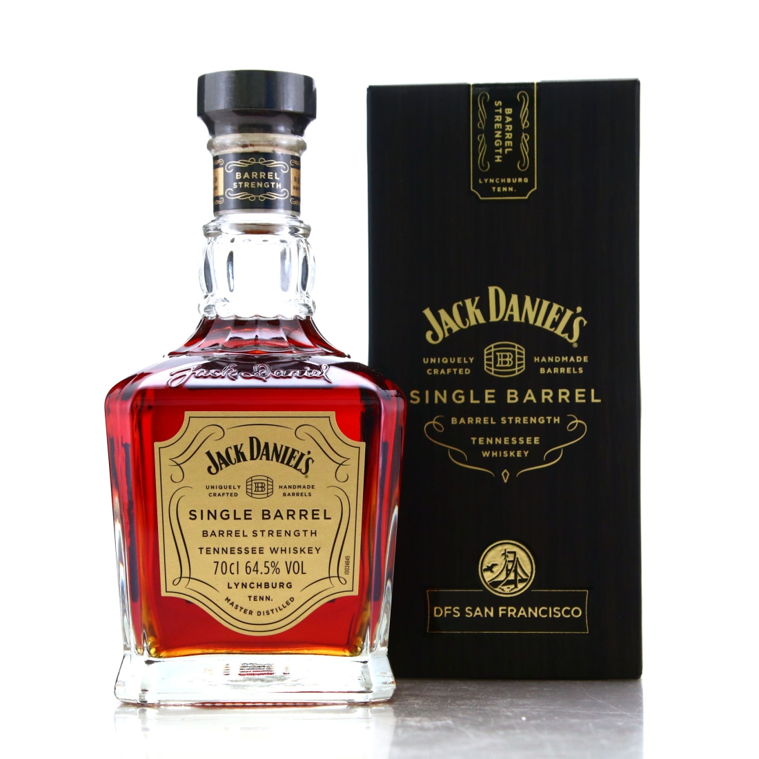 Jack Daniel's Barrel Strength Single Barrel 2019 70cl / San Francisco Airport 