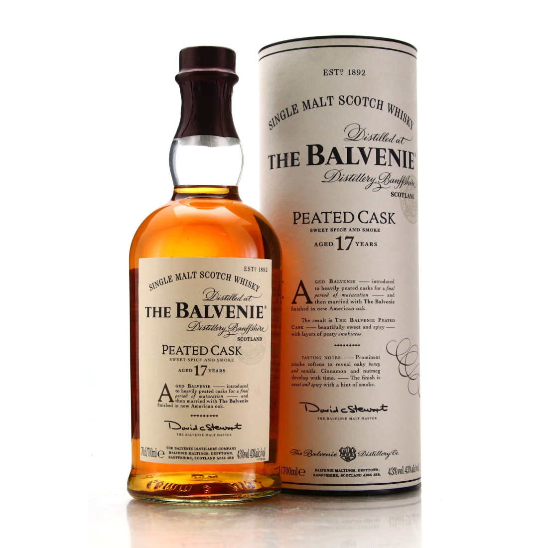 Balvenie 17 Year Old Peated Cask
