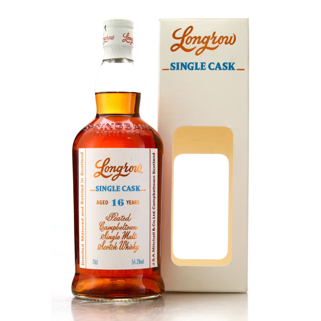 Longrow 2001 Single Chardonnay Cask Finish 16 Year Old / UK