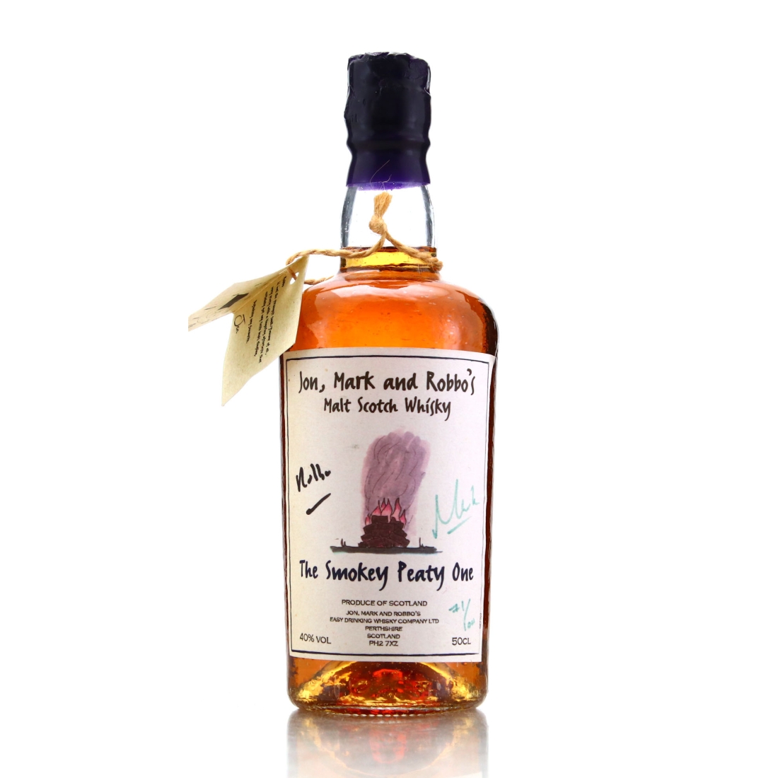 John, Mark and Robbo's The Smokey Peaty One 50cl