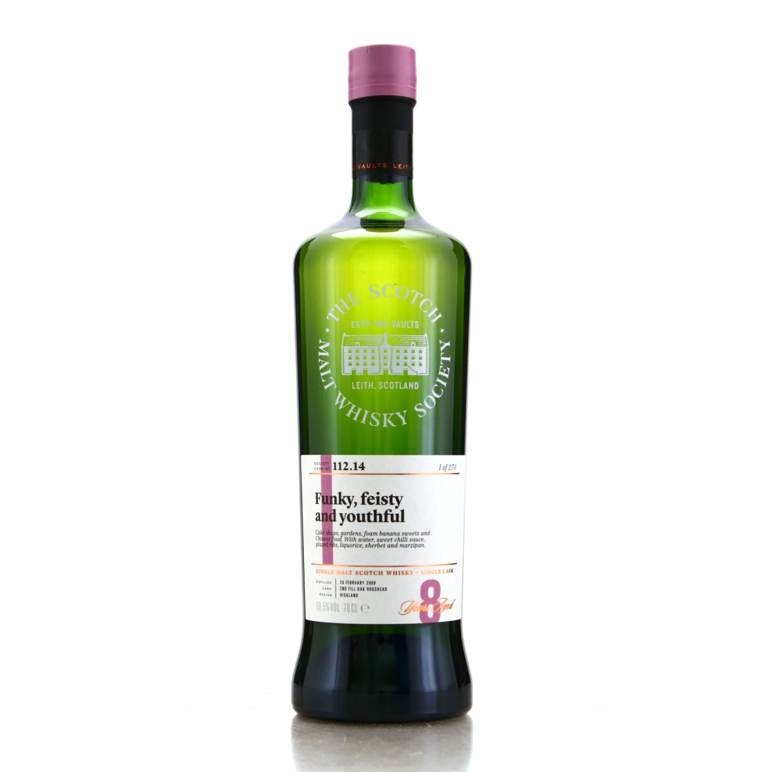 Inchmurrin 2008 SMWS 8 Year Old 112.14