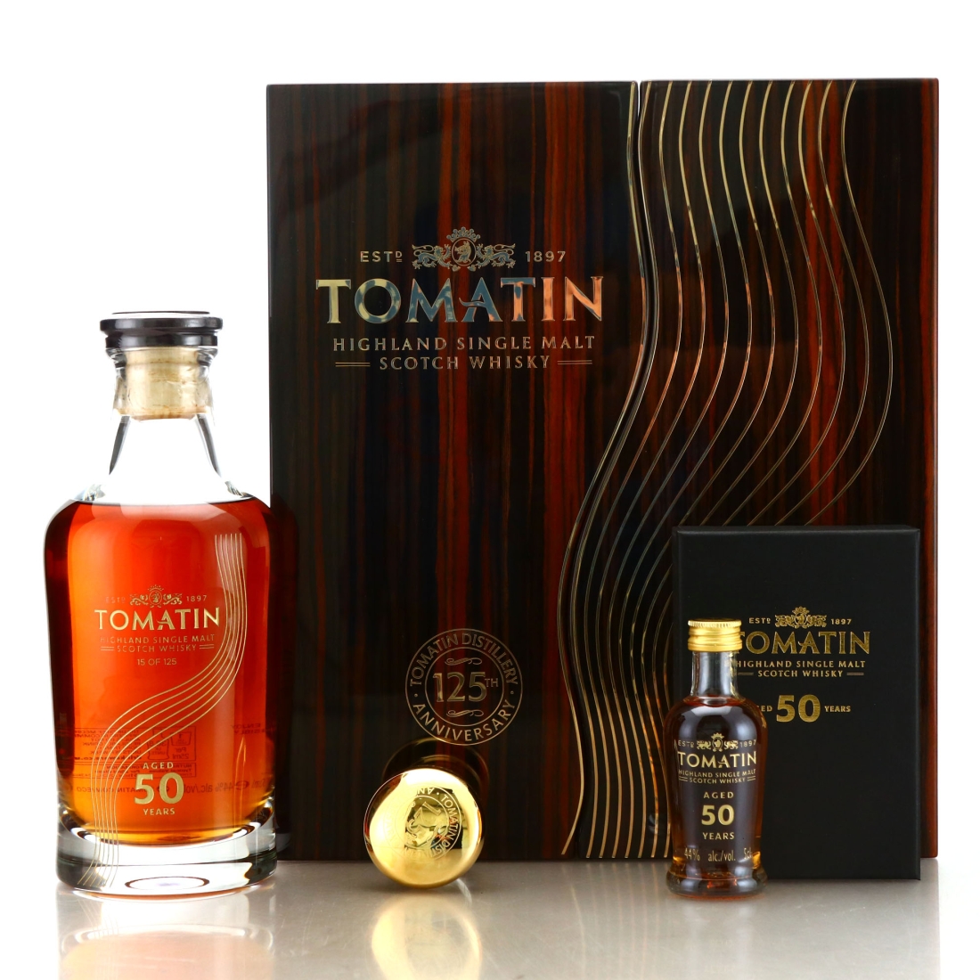 Tomatin 1971 50 Year Old / 125th Anniversary with Miniature