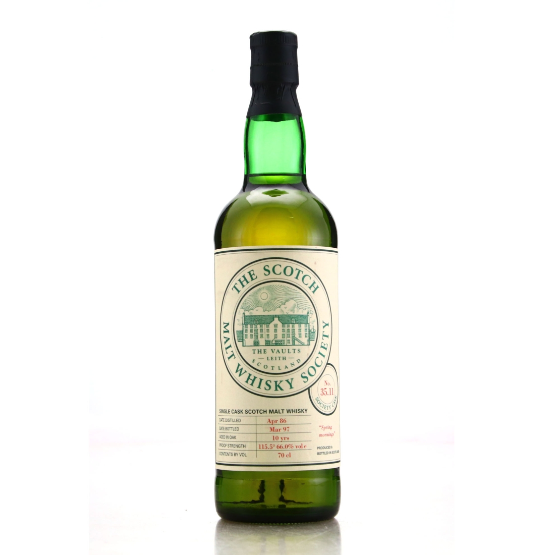 Glen Moray 1986 SMWS 10 Year Old 35.11