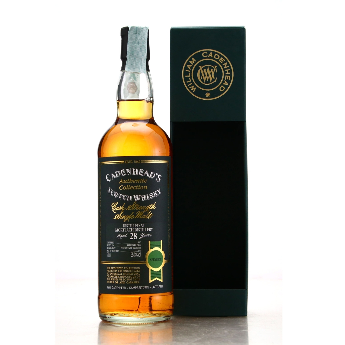 Mortlach 1987 Cadenhead's 28 Year Old