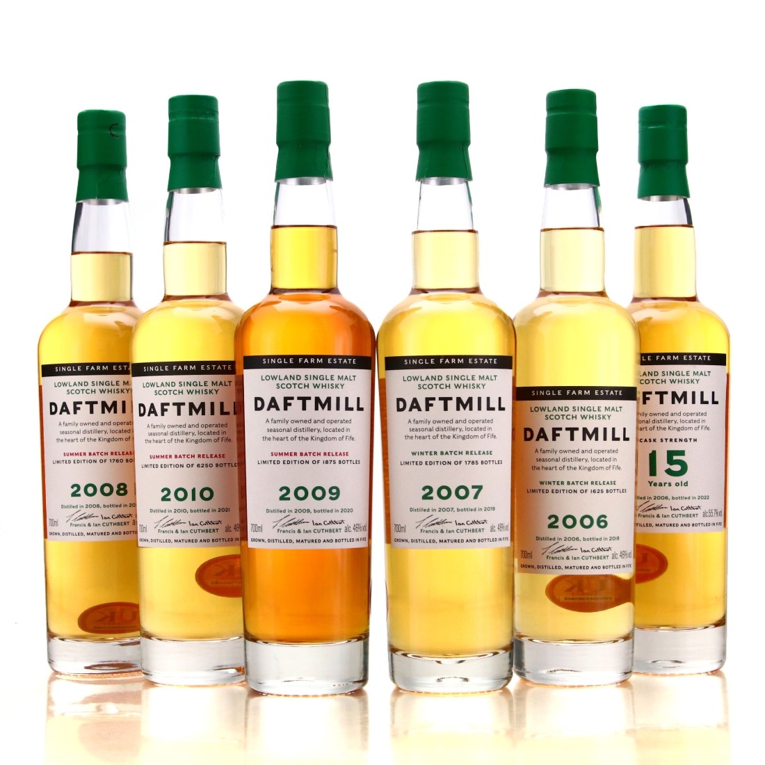 Daftmill Collection 6 x 70cl