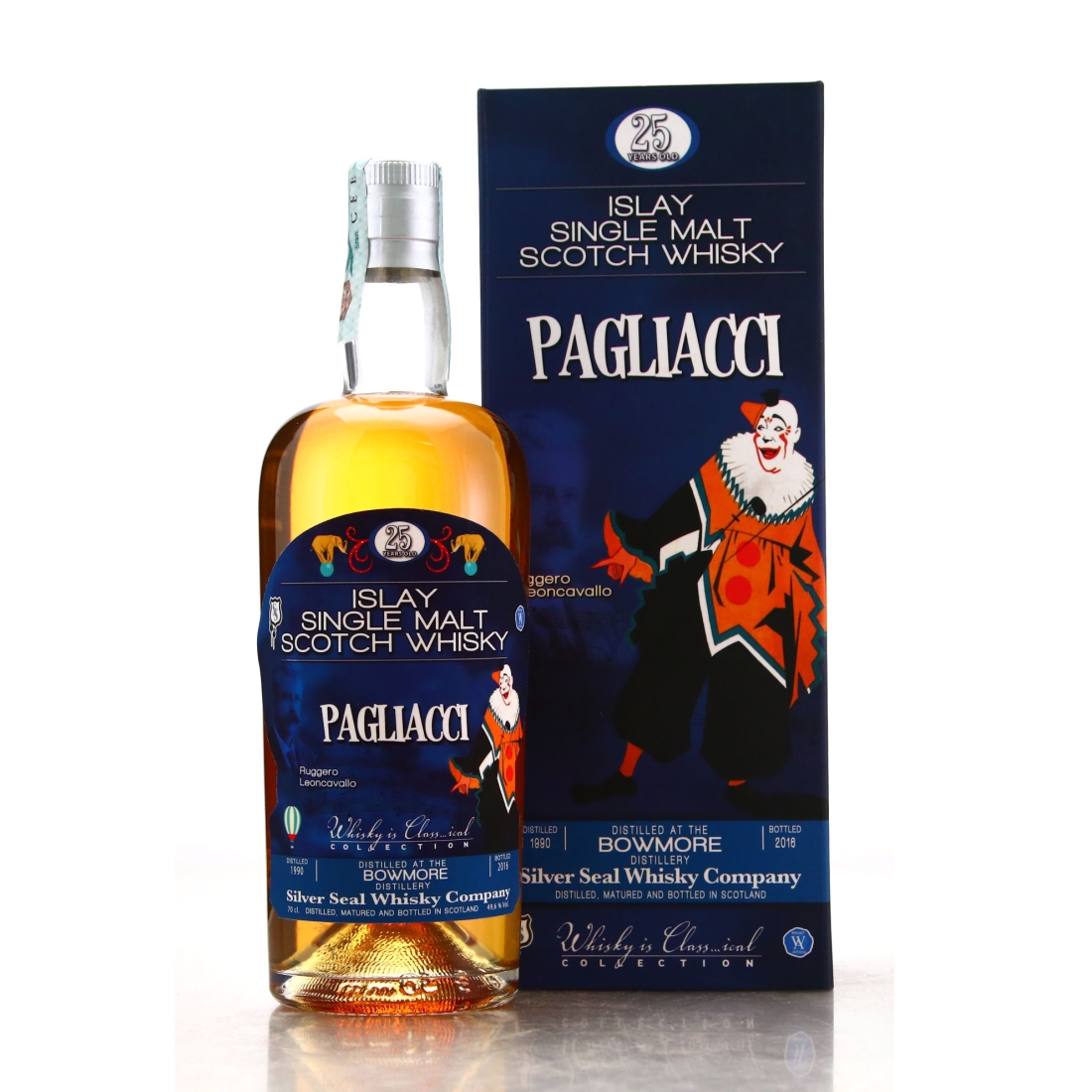 Bowmore 1990 Silver Seal 25 Year Old / Whisky is Classical