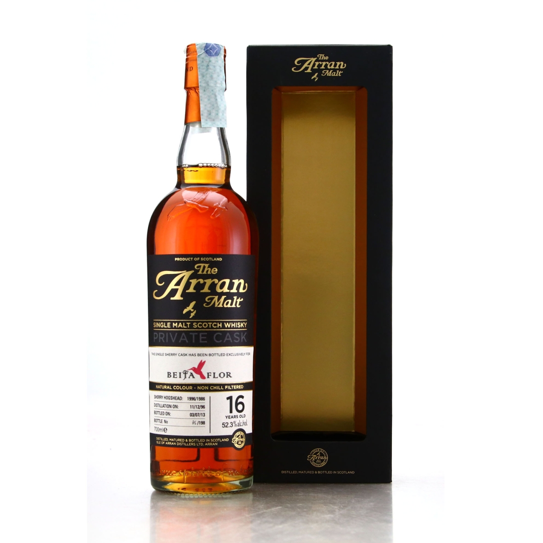 Arran 1996 Single Sherry Cask 16 Year Old #1986 / Beija Flor