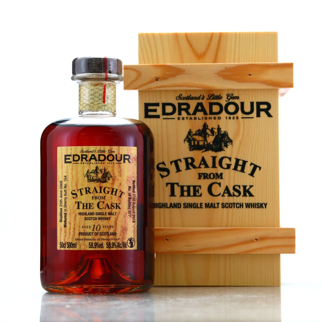 Edradour 2008 Straight from the Cask 10 Year Old 50cl