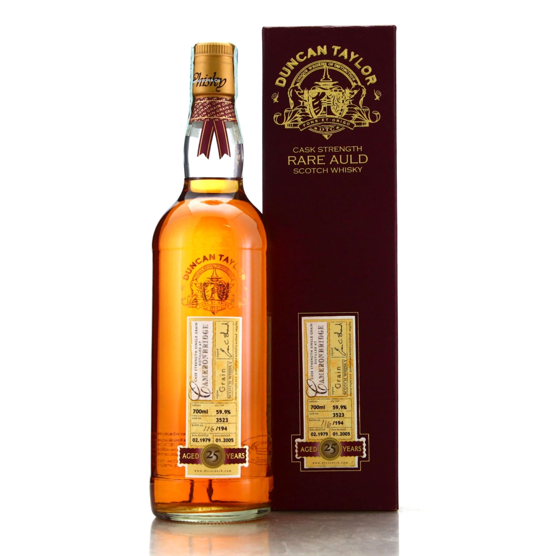Cameronbridge 1979 Duncan Taylor 25 Year Old