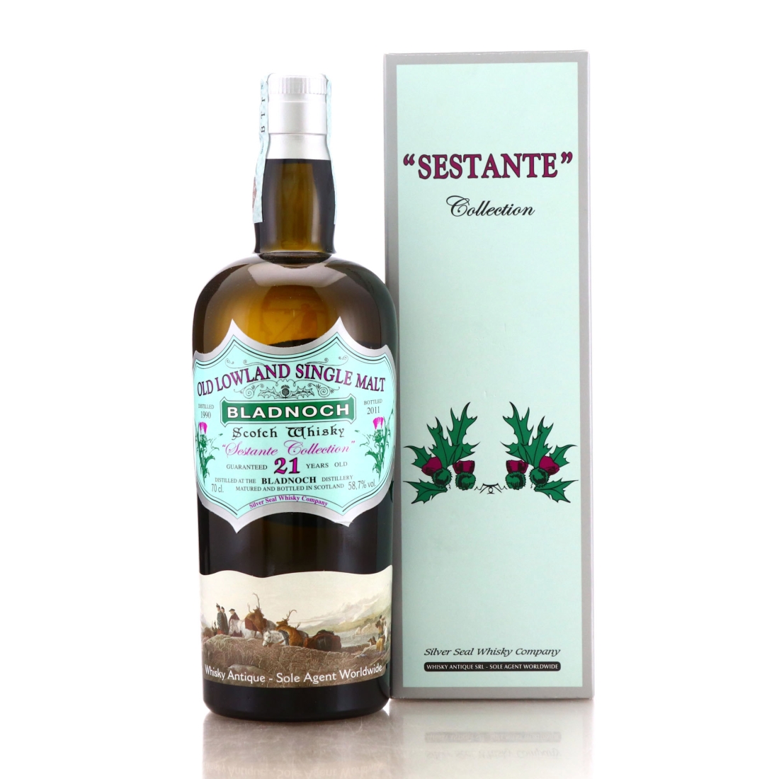 Bladnoch 1990 Silver Seal 21 Year Old / Sestante Collection