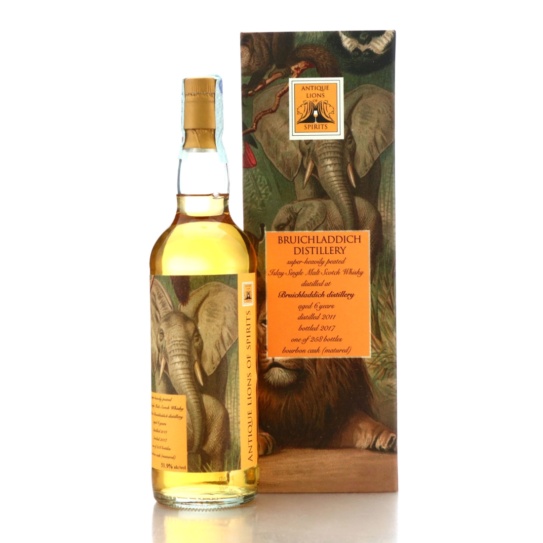 Bruichladdich 2011 Antique Lions 6 Year Old / Savannah