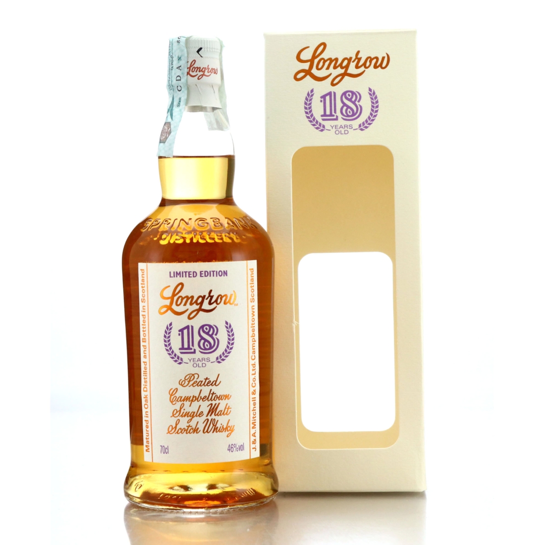 Longrow 18 Year Old 2016 Release