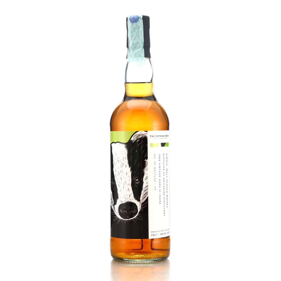 Dailuaine 1989 Thompson Brothers 31 Year Old