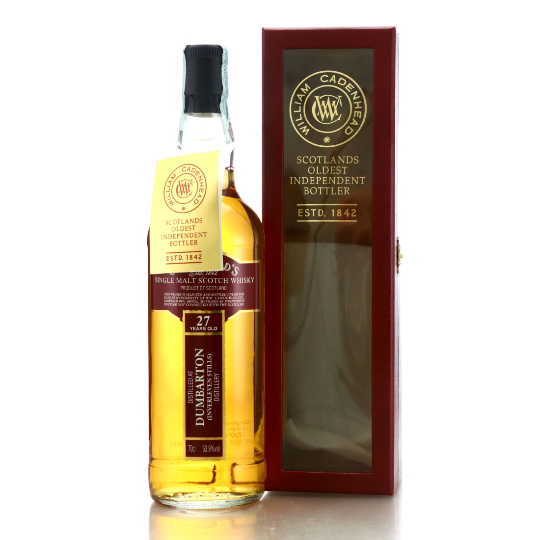 Dumbarton 1987 Cadenheads 27 Year Old