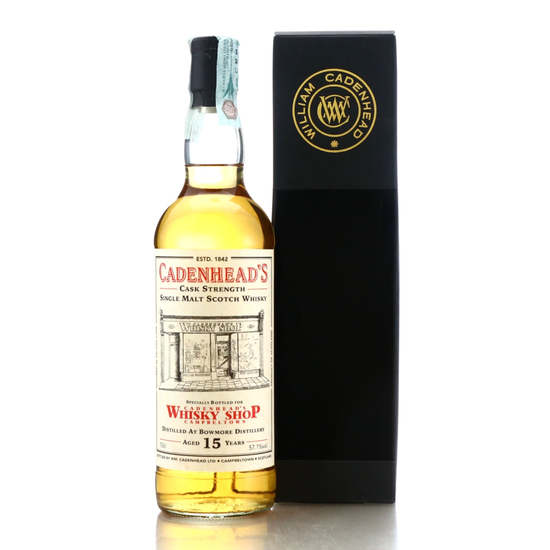 Bowmore 2003 Cadenhead's 15 Year Old / Campbeltown Shop
