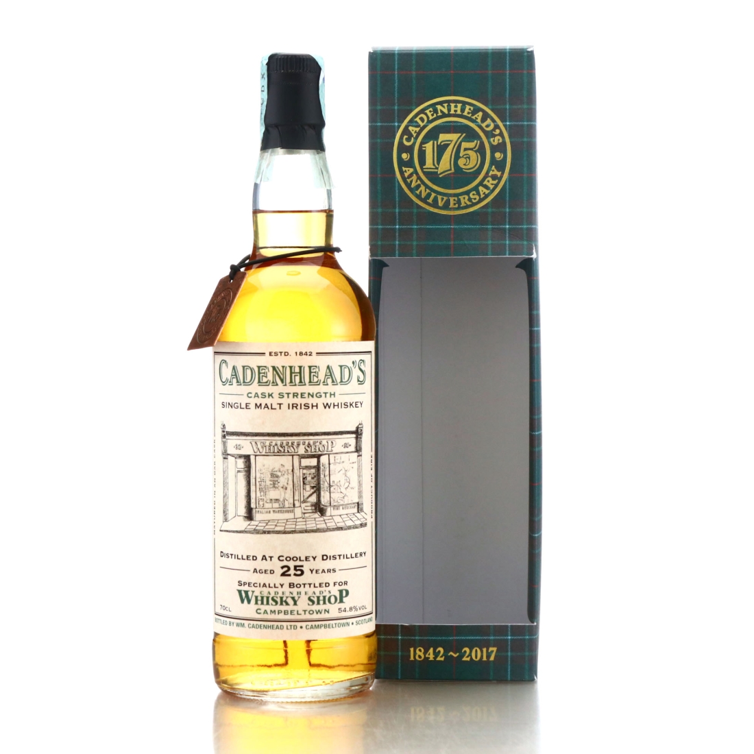 Cooley 1992 Cadenhead's 25 Year Old / Campbeltown Shop