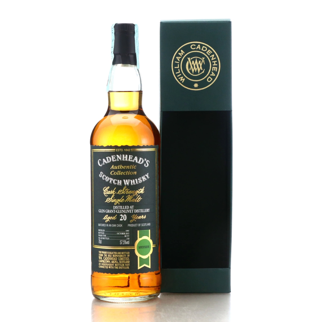 Glen Grant 1995 Cadenhead's 20 Year Old